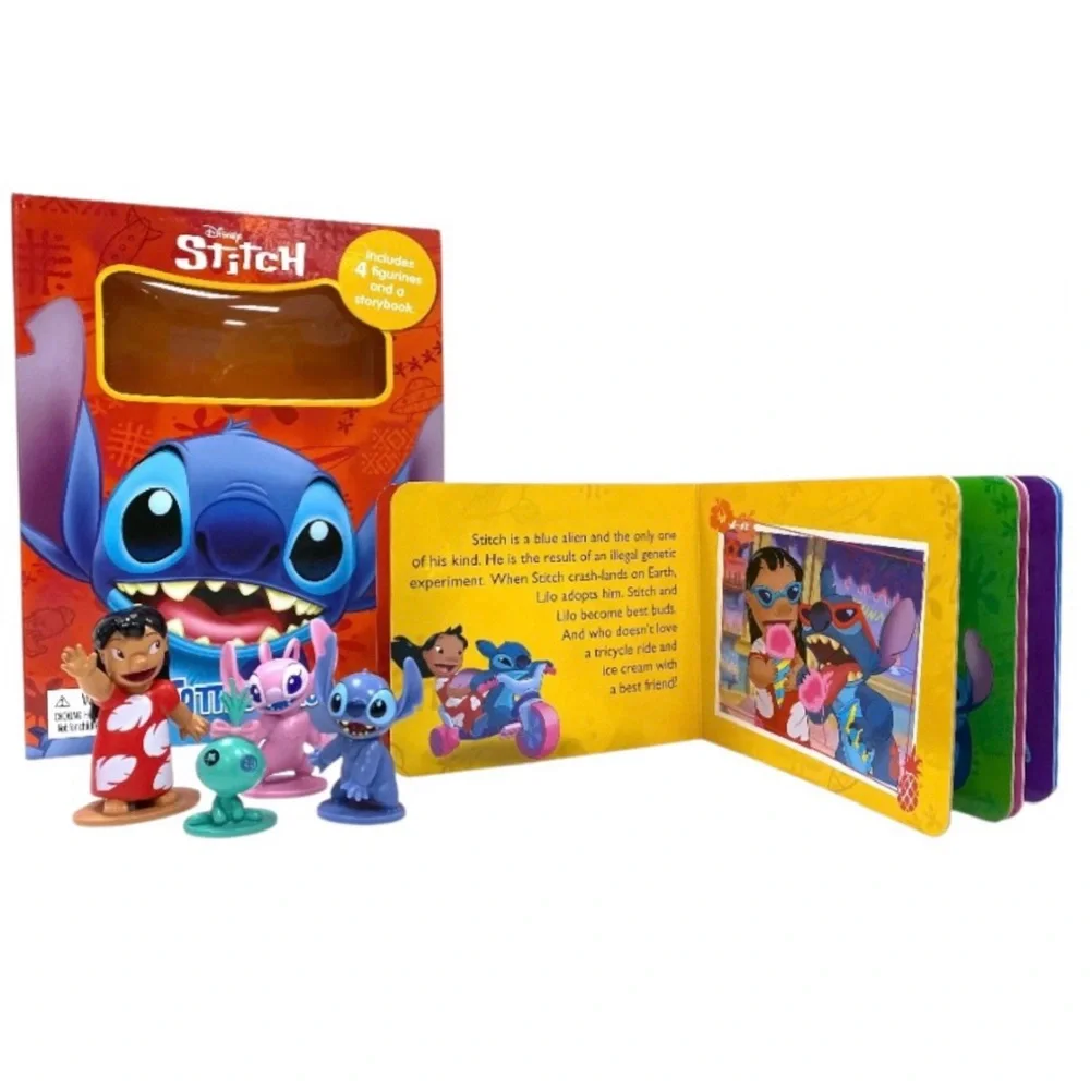 Disney’s Stitch “Tattle Tales” My Busy Book (NWT)